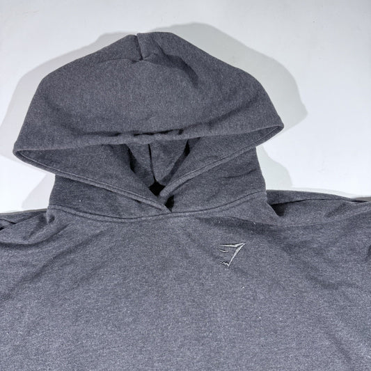 Gymshark Women's Oversized Rest Day Sweats Hoodie Black Size Small B2A7P