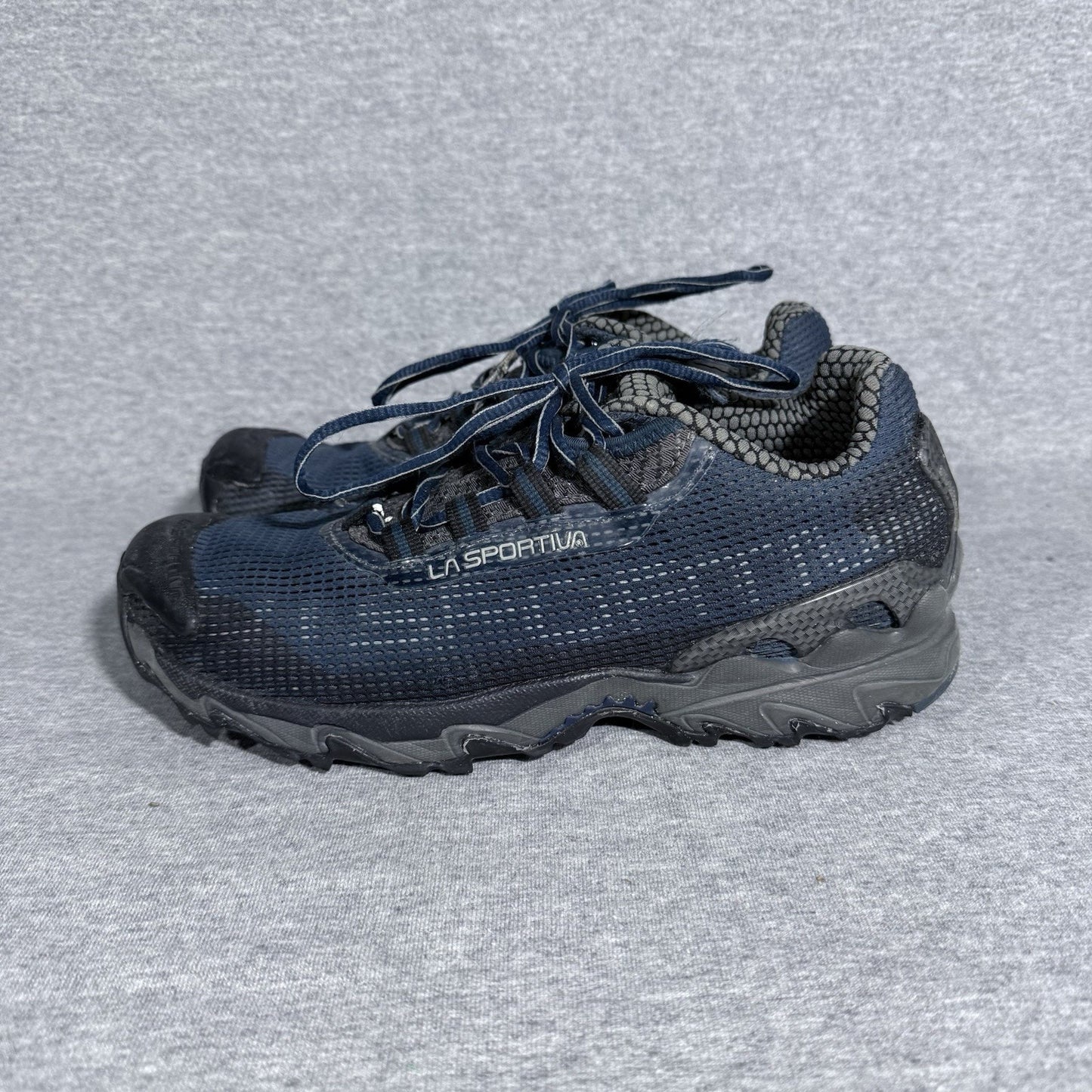 La Sportiva Wildcat Men's Trail Running Shoes, Carbon/Opal, Size US 8.5/EU 41