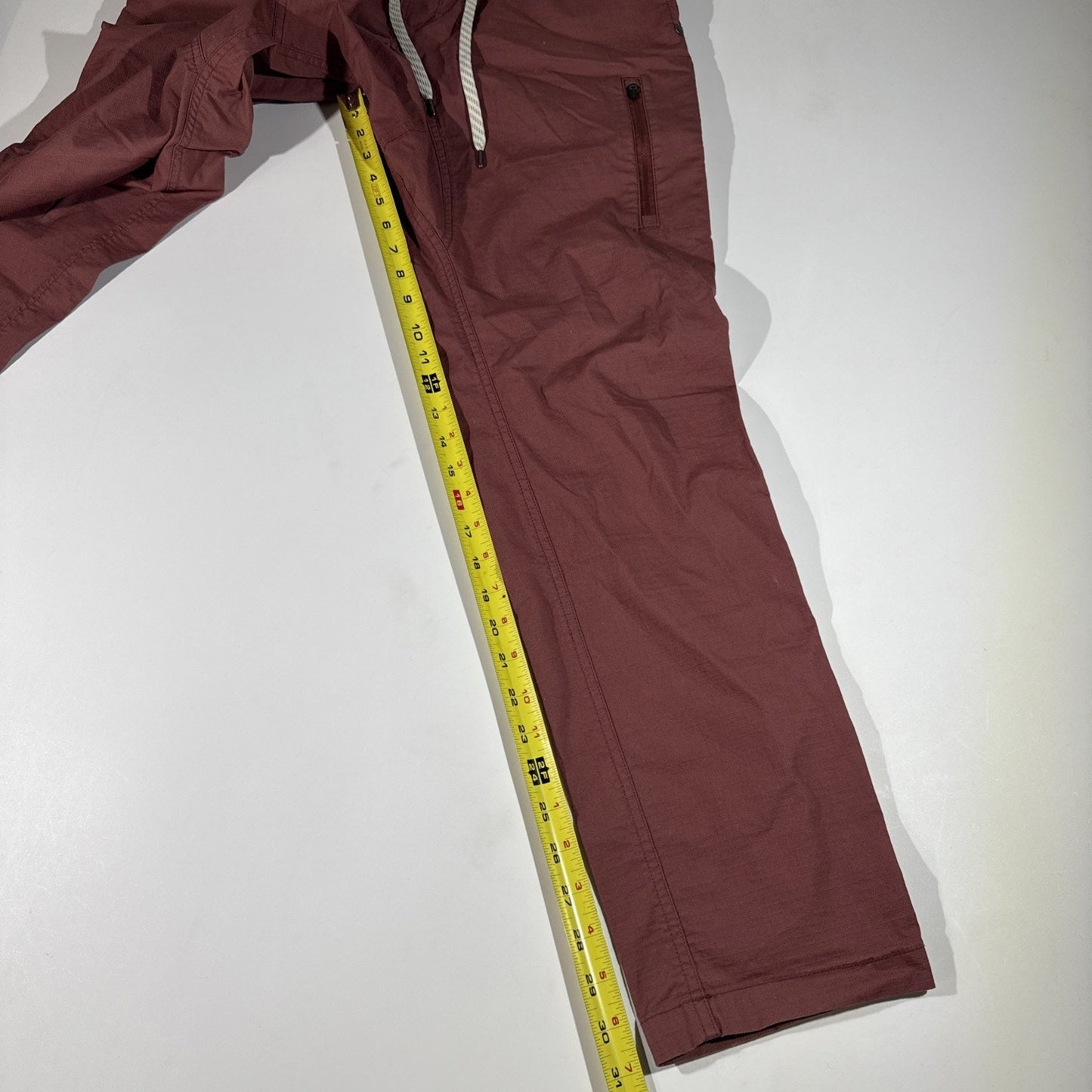 Vuori Pants Men's Large work Climber Ripstop Drawstring Cargo Jogger V412