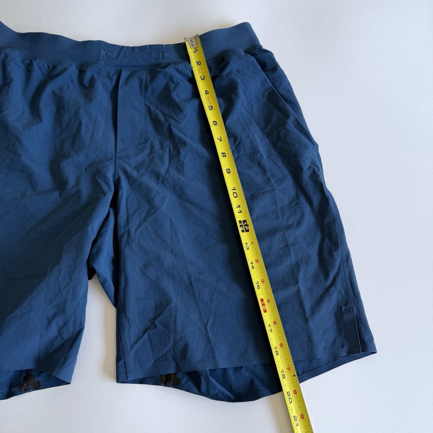 Lululemon Shorts Mens Extra Large Blue Pace Breaker Liner Athletic Running Gym
