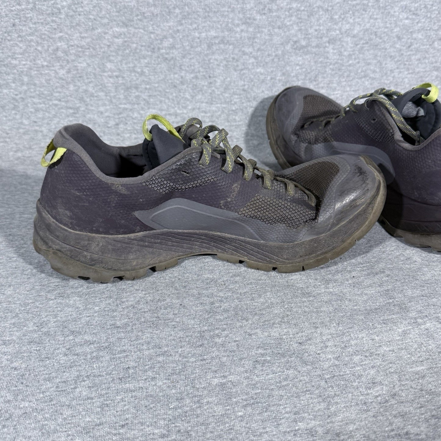 Arc'teryx Norvan VT 2 Technical Trail Running Shoes Grey Neon Women's Size 6