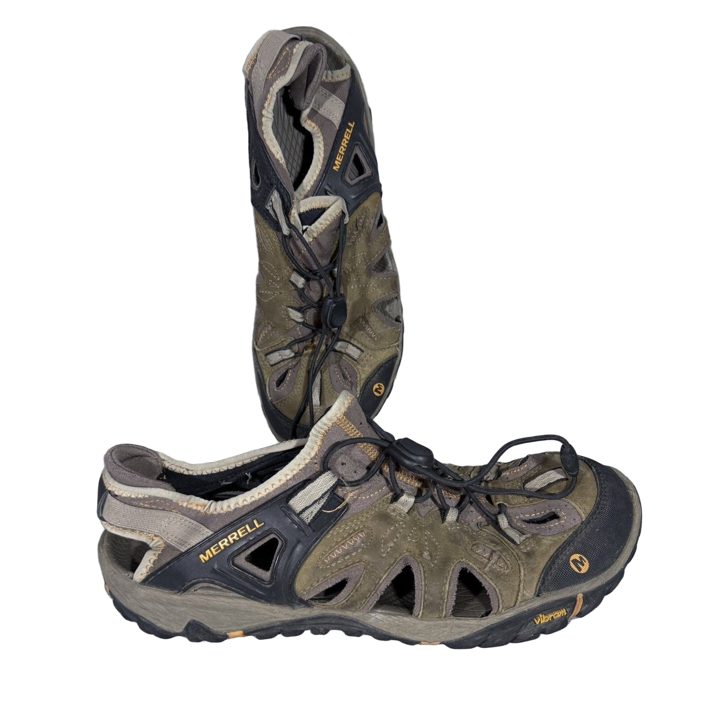 Merrell All Out Blaze Sieve Water Shoes Brindle/Butterscotch Mens Size 10.5