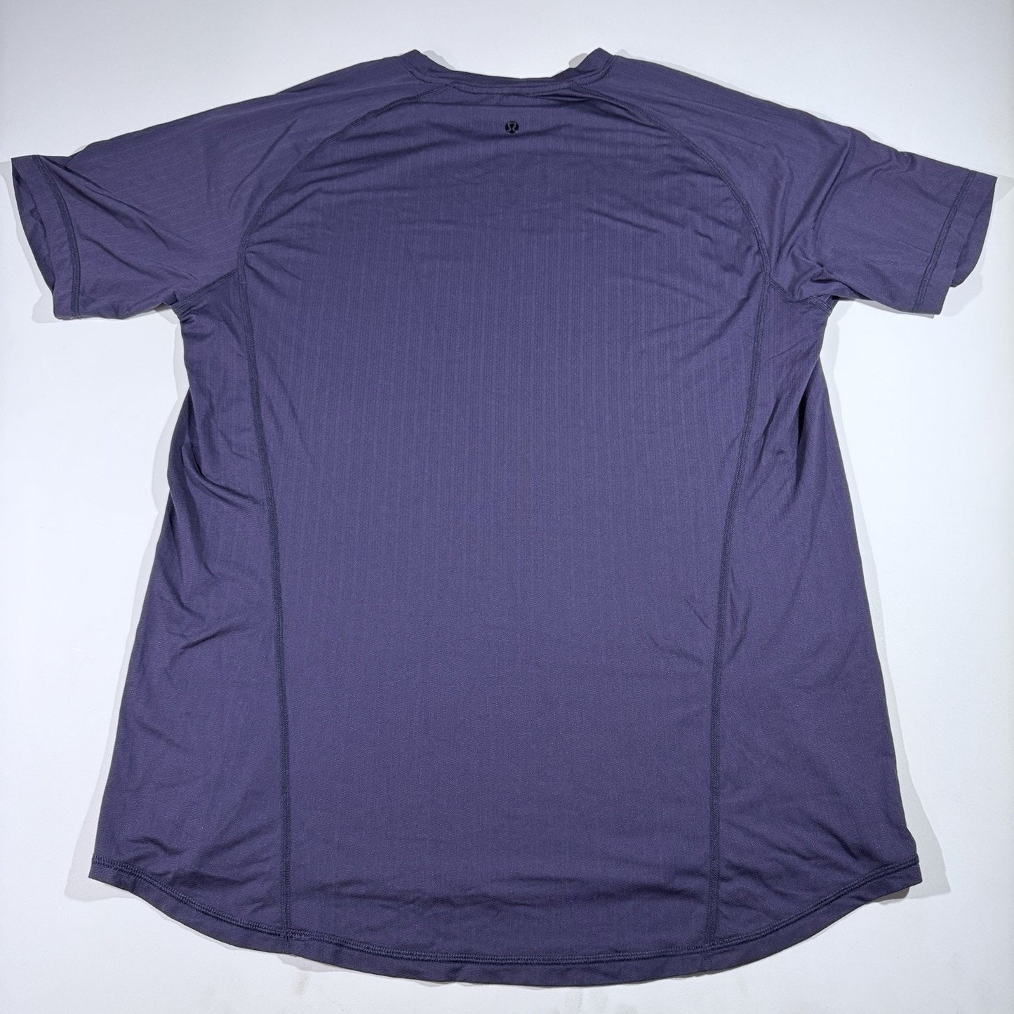 Lululemon Shirt Men L Metal Vent Tech Purple Tee Performance Gym Breathable