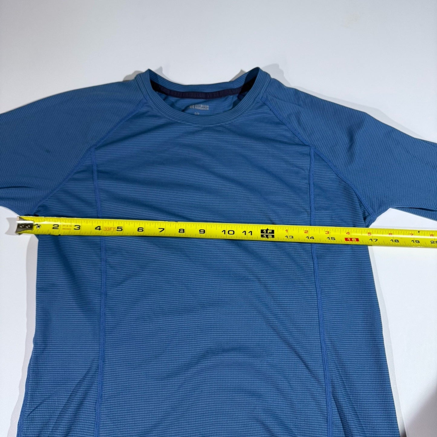 Outdoor Research Echo Long Sleeve Shirt Blue Men’s Size Small Lightweight Hiking