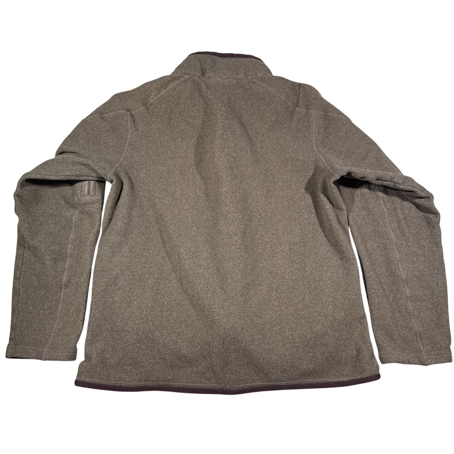 Patagonia Brown Fleece Full-Zip Women's Jacket, Size Medium