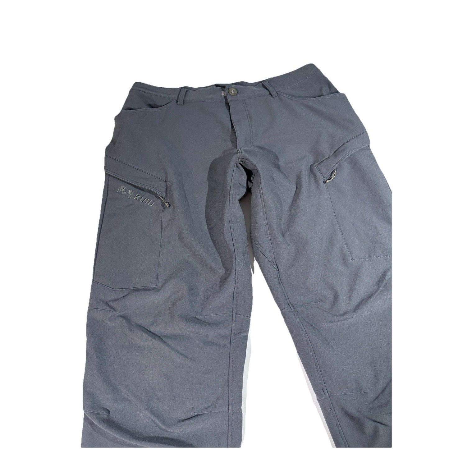 KUIU Sierra Pants Mens 36x33 grey Durable Stretch DWR Polyester Outdoor Hiking