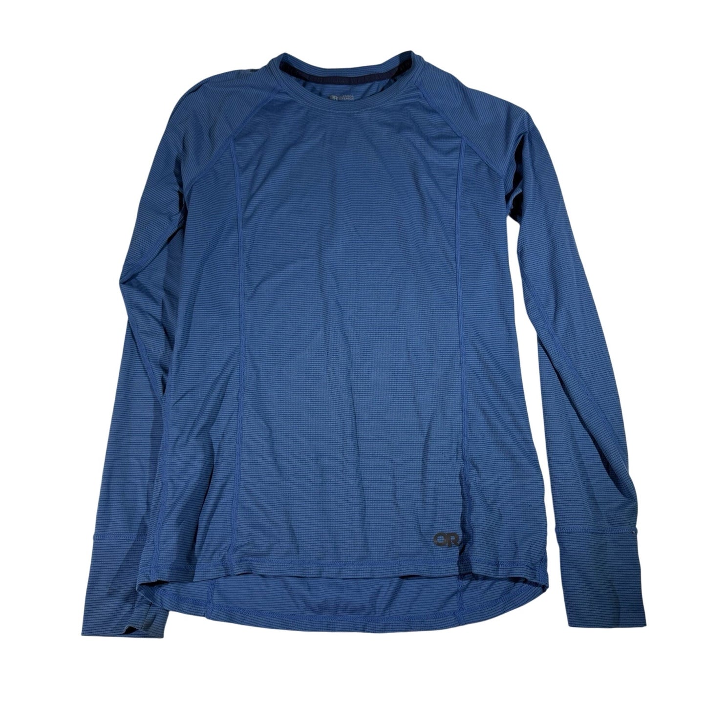 Outdoor Research Echo Long Sleeve Shirt Blue Men’s Size Small Lightweight Hiking