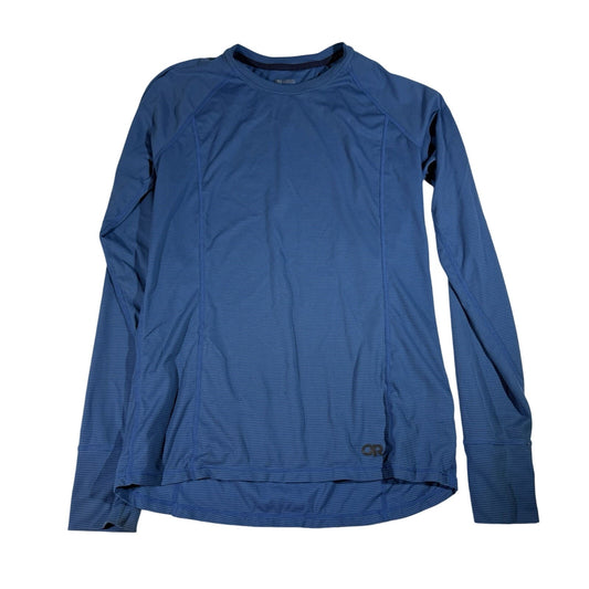 Outdoor Research Echo Long Sleeve Shirt Blue Men’s Size Small Lightweight Hiking