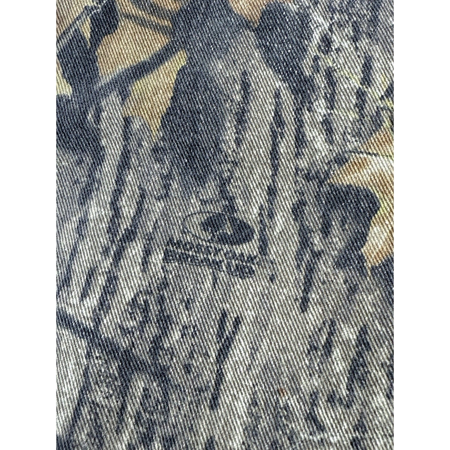 Wrangler Jeans Mens 34x31 Mossy Oak Breakup Camo Hunting Double Knee Work Pants
