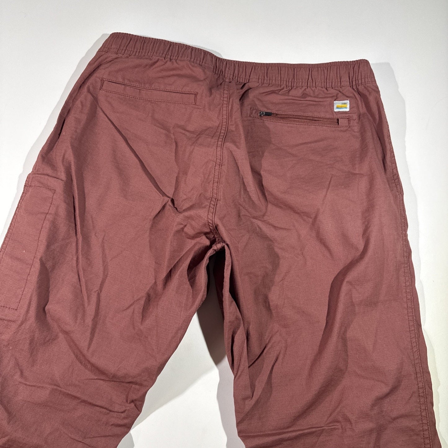 Vuori Pants Men's Large work Climber Ripstop Drawstring Cargo Jogger V412