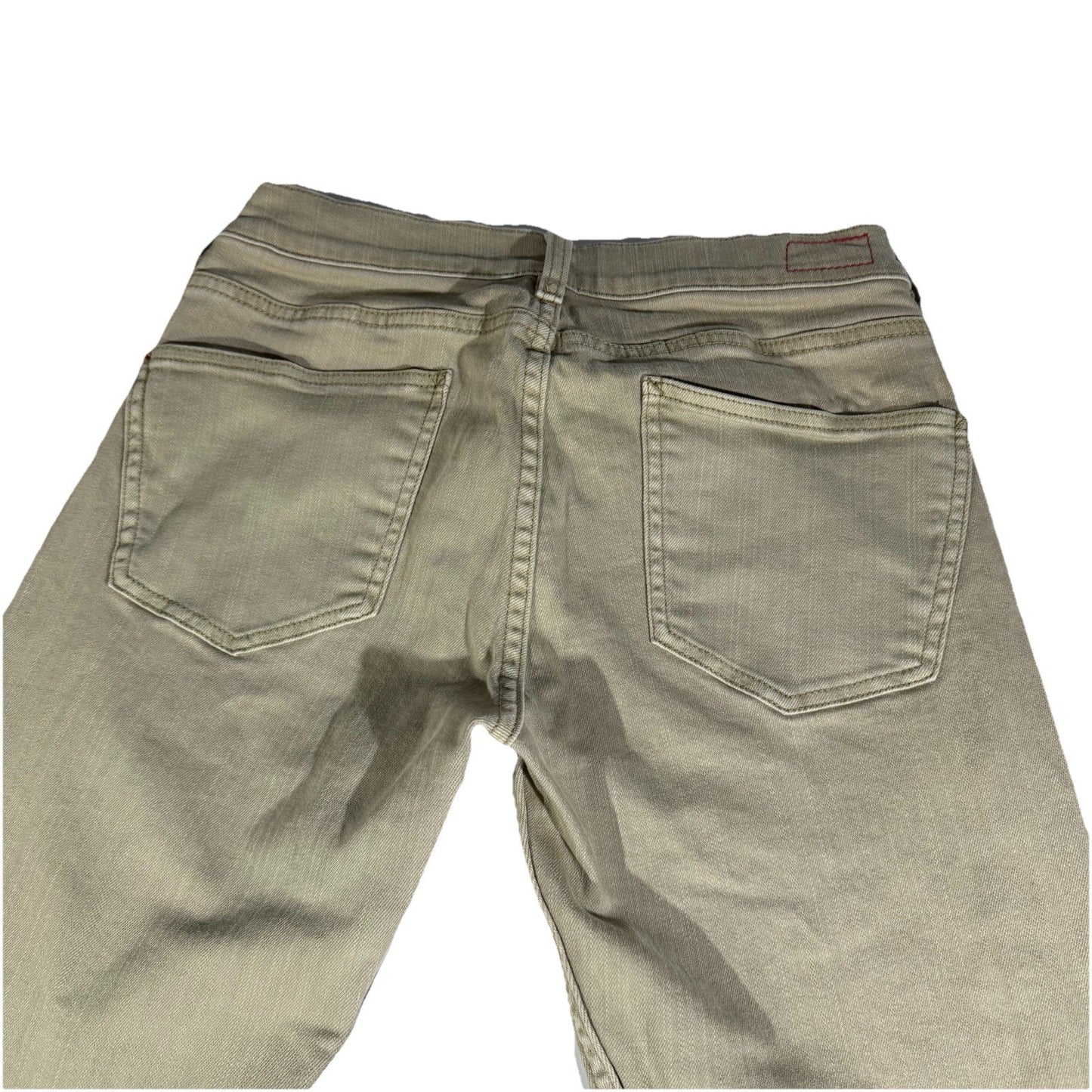 Marine Layer Men’s Pants 30x30 Straight Fit Khaki Beige Casual Cotton Jeans