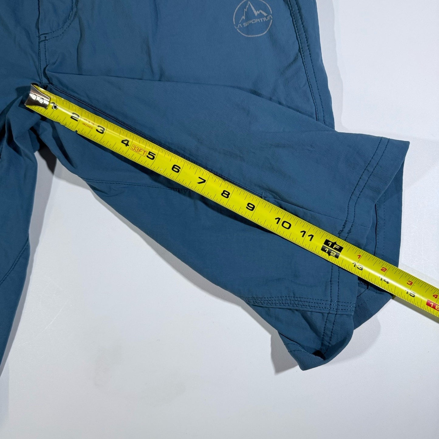 La Sportiva Climbing Shorts Men’s Small Blue Nylon Stretch Outdoor EUS/46