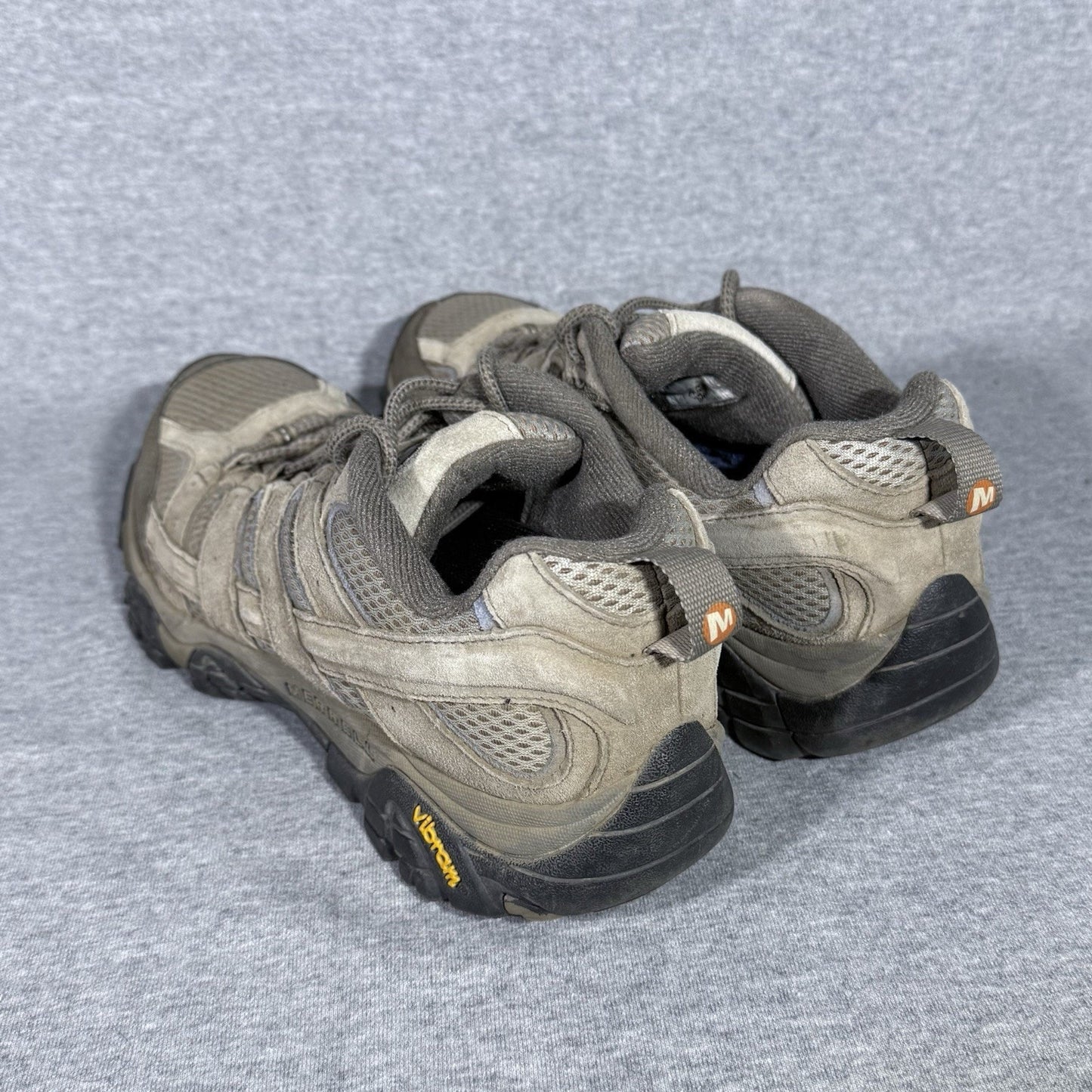 Merrell Moab 2 Ventilator Men’s Hiking Shoes Size 11 Vibram Taupe Gray