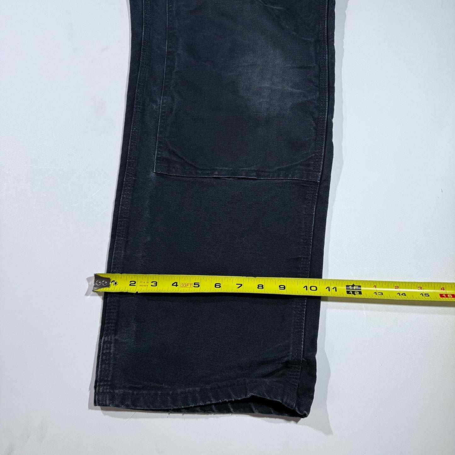 Carhartt B01 Double Knee Work Pants Men’s 42x34 Black Carpenter Utility USA Made