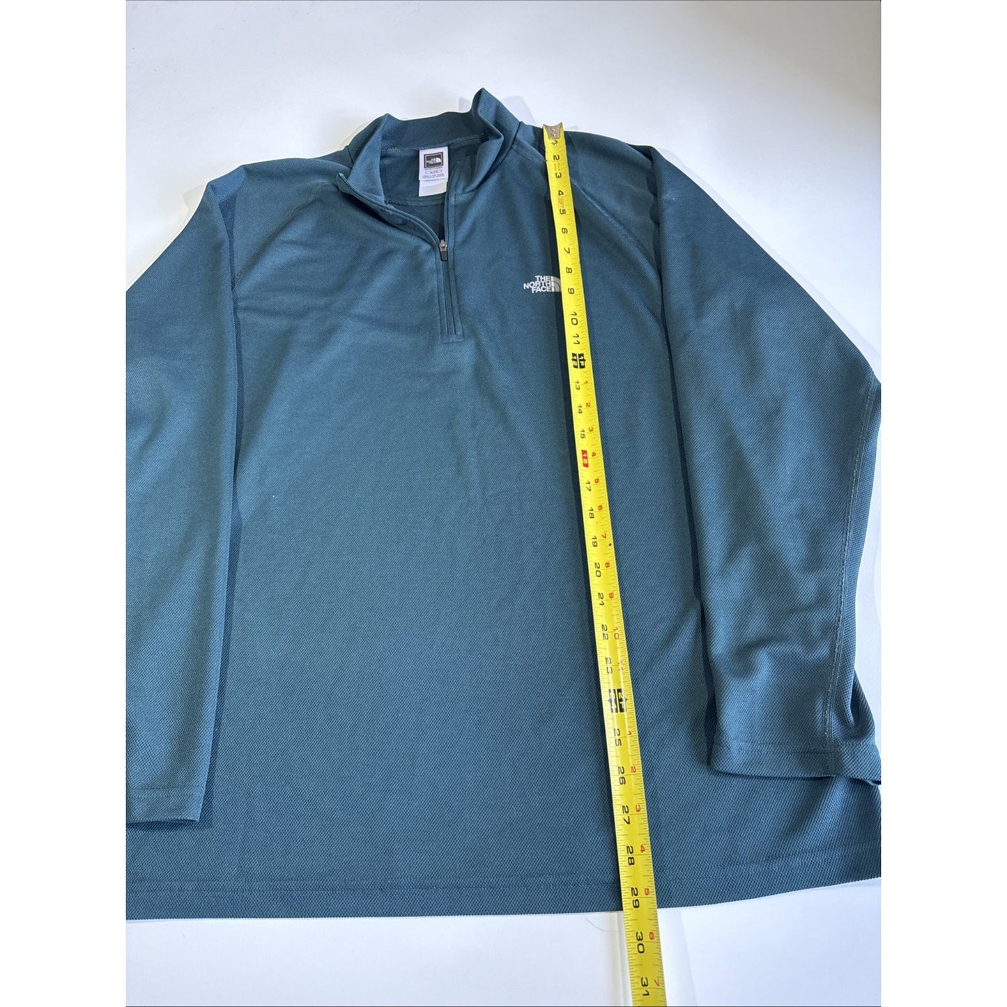 The North Face MENS Flight Series VaporWick 1/4 Zip Pullover XL Green
