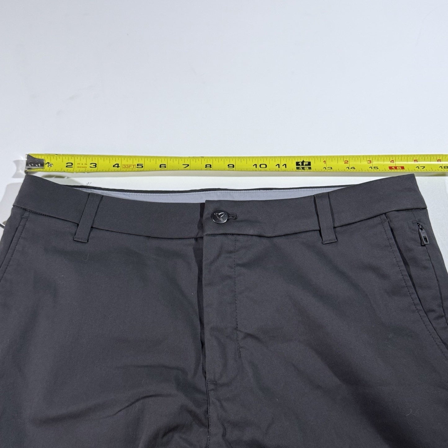 Men’s 34 X 30 Birddogs Boom For Your Boomstick Golf Stretch Chino Pants Gray