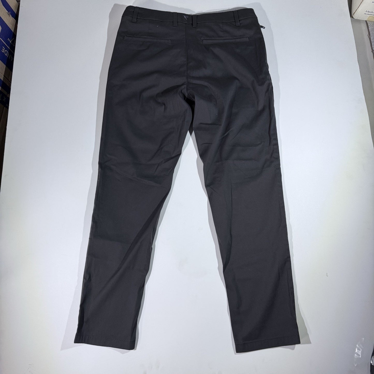 Men’s 34 X 30 Birddogs Boom For Your Boomstick Golf Stretch Chino Pants Gray
