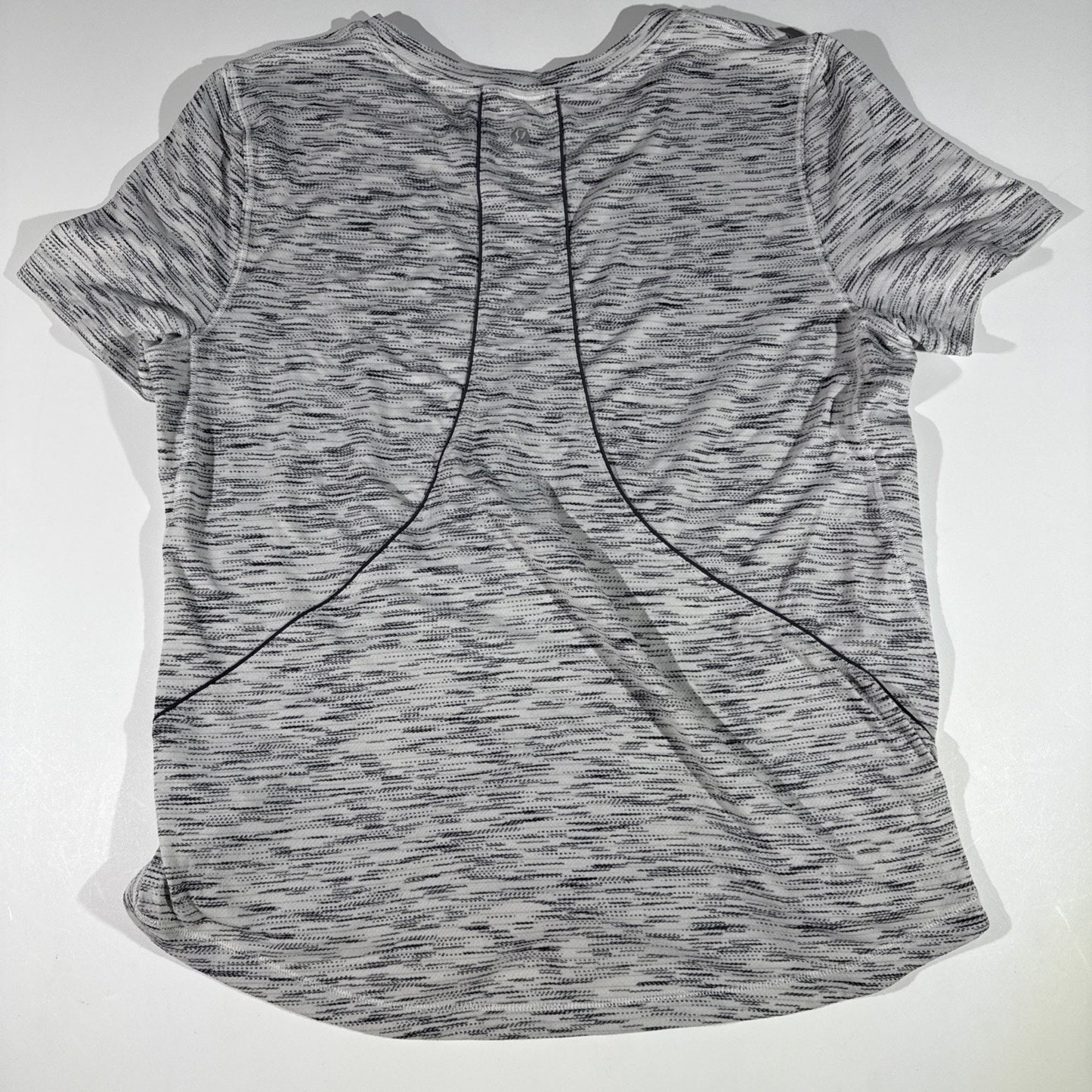 Lululemon Swiftly Tech Short Sleeve 2.0 Gray Heather Seamless Running Shirt Sz 6