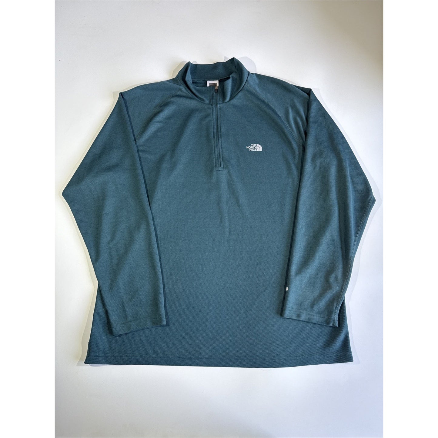The North Face MENS Flight Series VaporWick 1/4 Zip Pullover XL Green