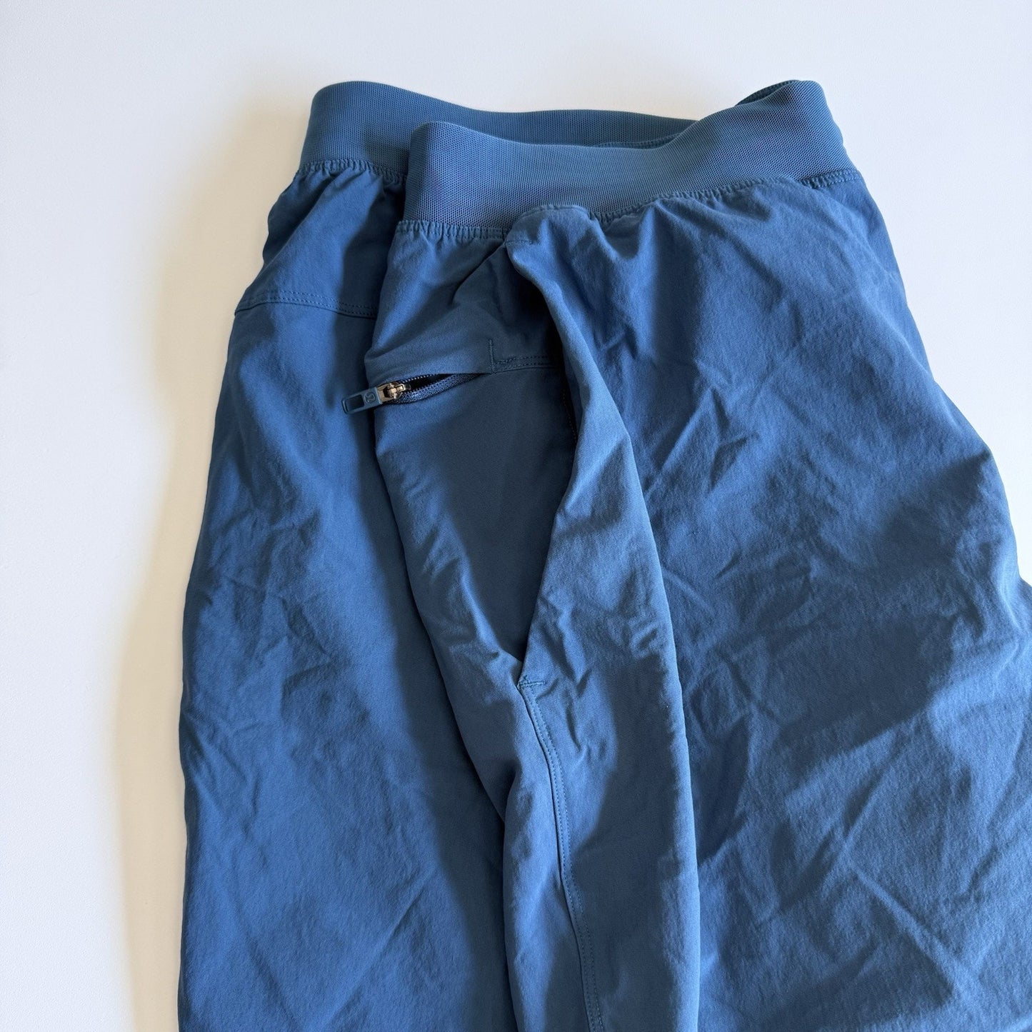 Lululemon Shorts Mens Extra Large Blue Pace Breaker Liner Athletic Running Gym