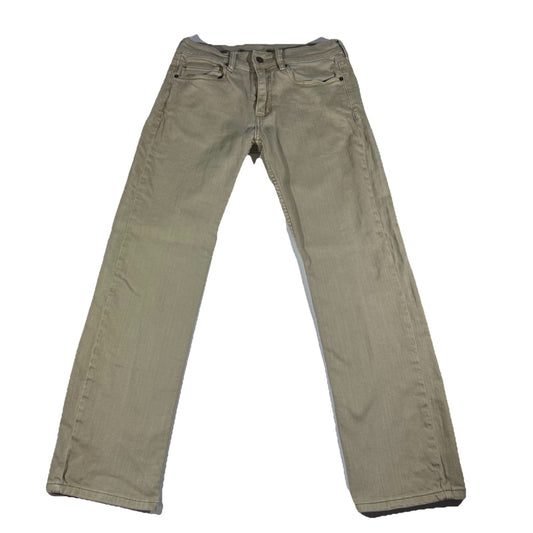 Marine Layer Men’s Pants 30x30 Straight Fit Khaki Beige Casual Cotton Jeans
