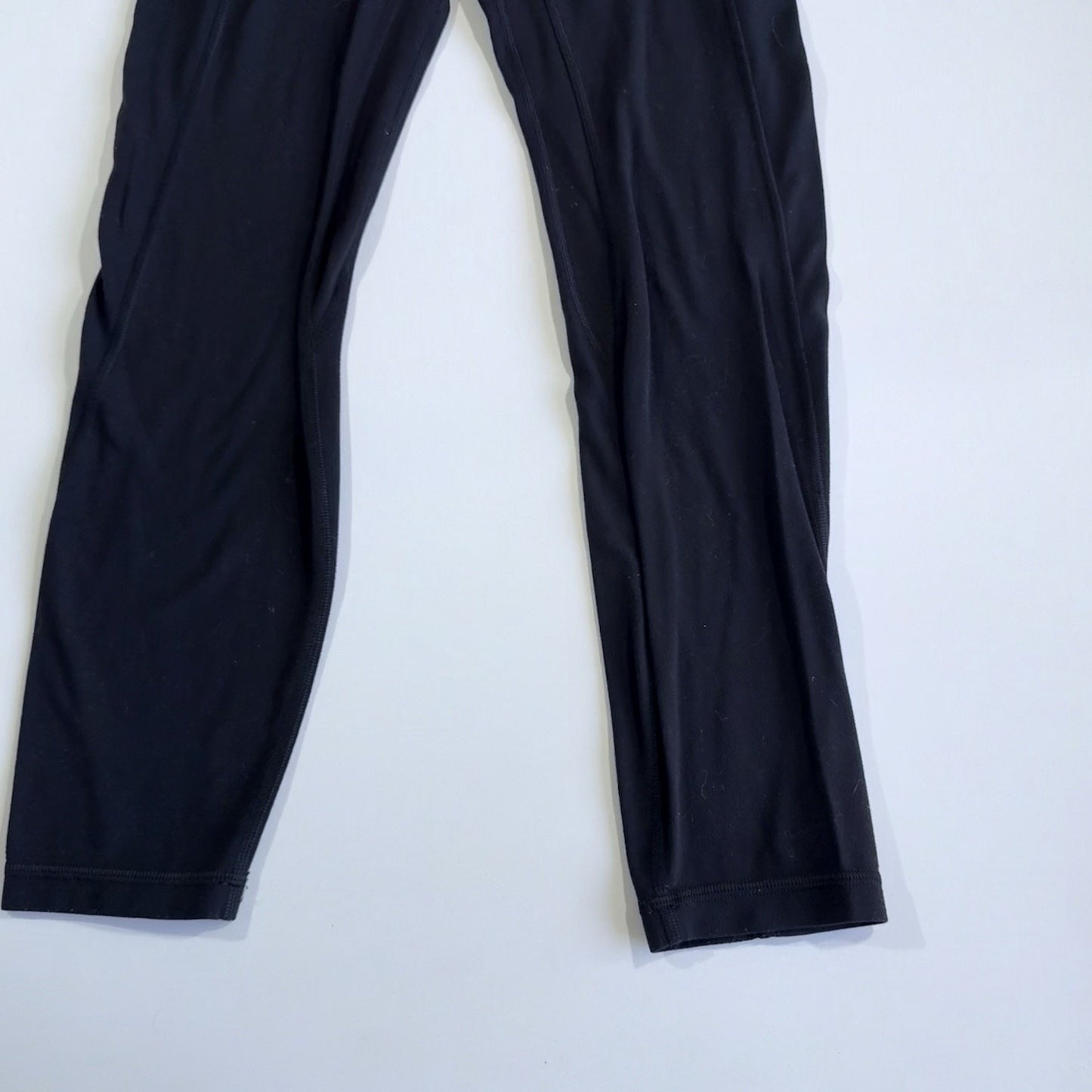Lululemon Leggings Womens Size 4 Black With Pockets Activewear Pull On Casual