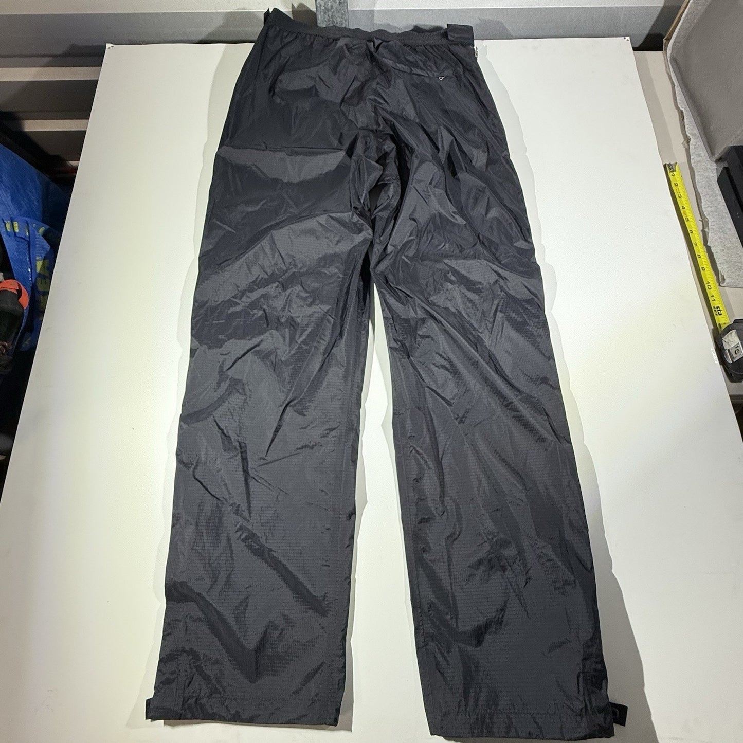 Marmot NanoPro Men's PreCip Full Zip Pants Black Waterproof Breathable Size XL