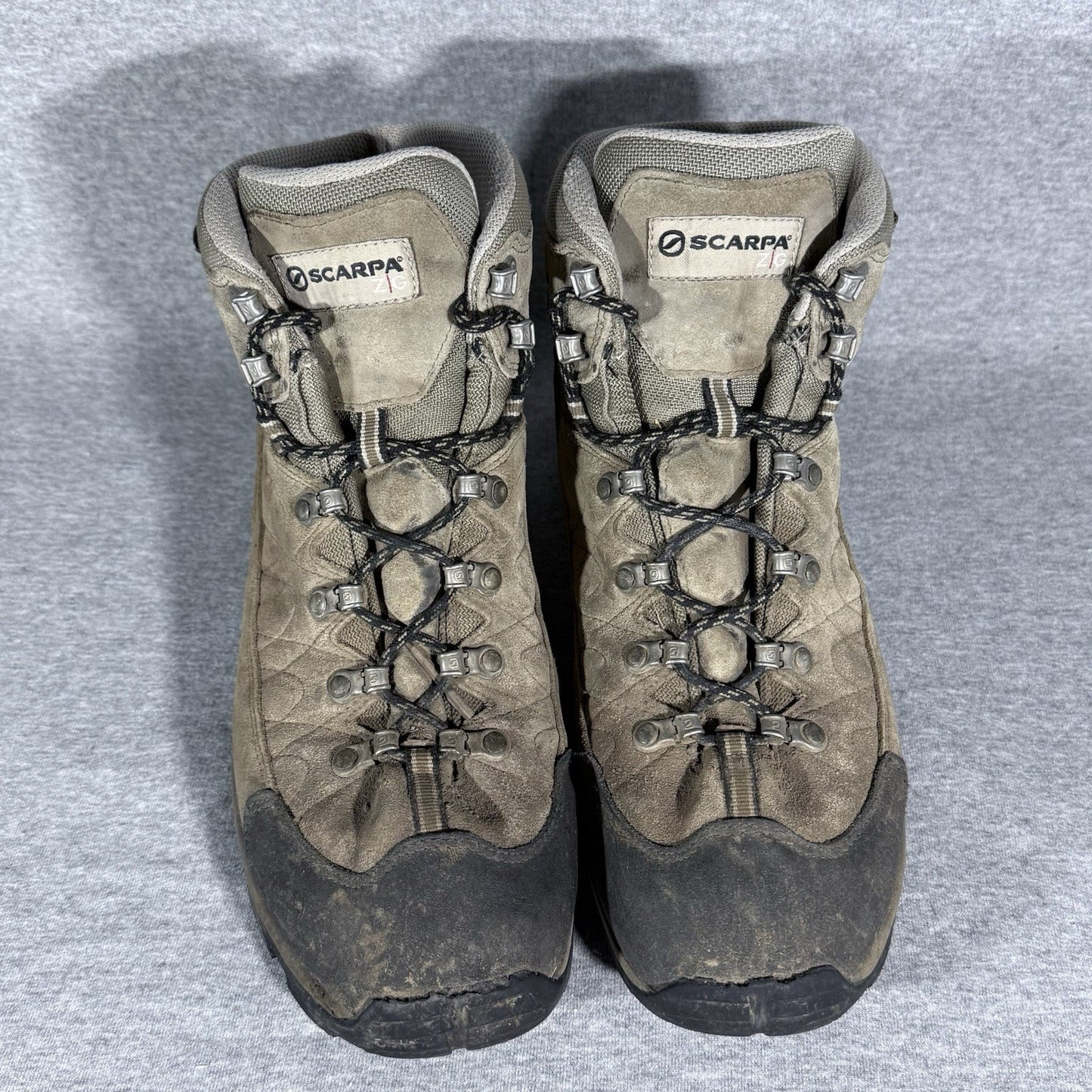 Scarpa Kailash GTX Men’s 12.5 Hiking Boots Gore-Tex Vibram Waterproof Brown