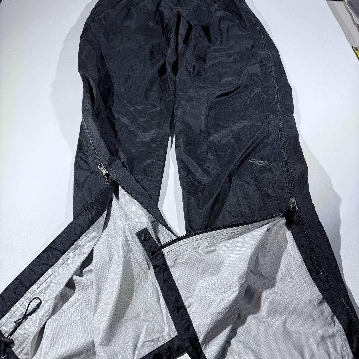 Marmot NanoPro Men's PreCip Full Zip Pants Black Waterproof Breathable Size XL