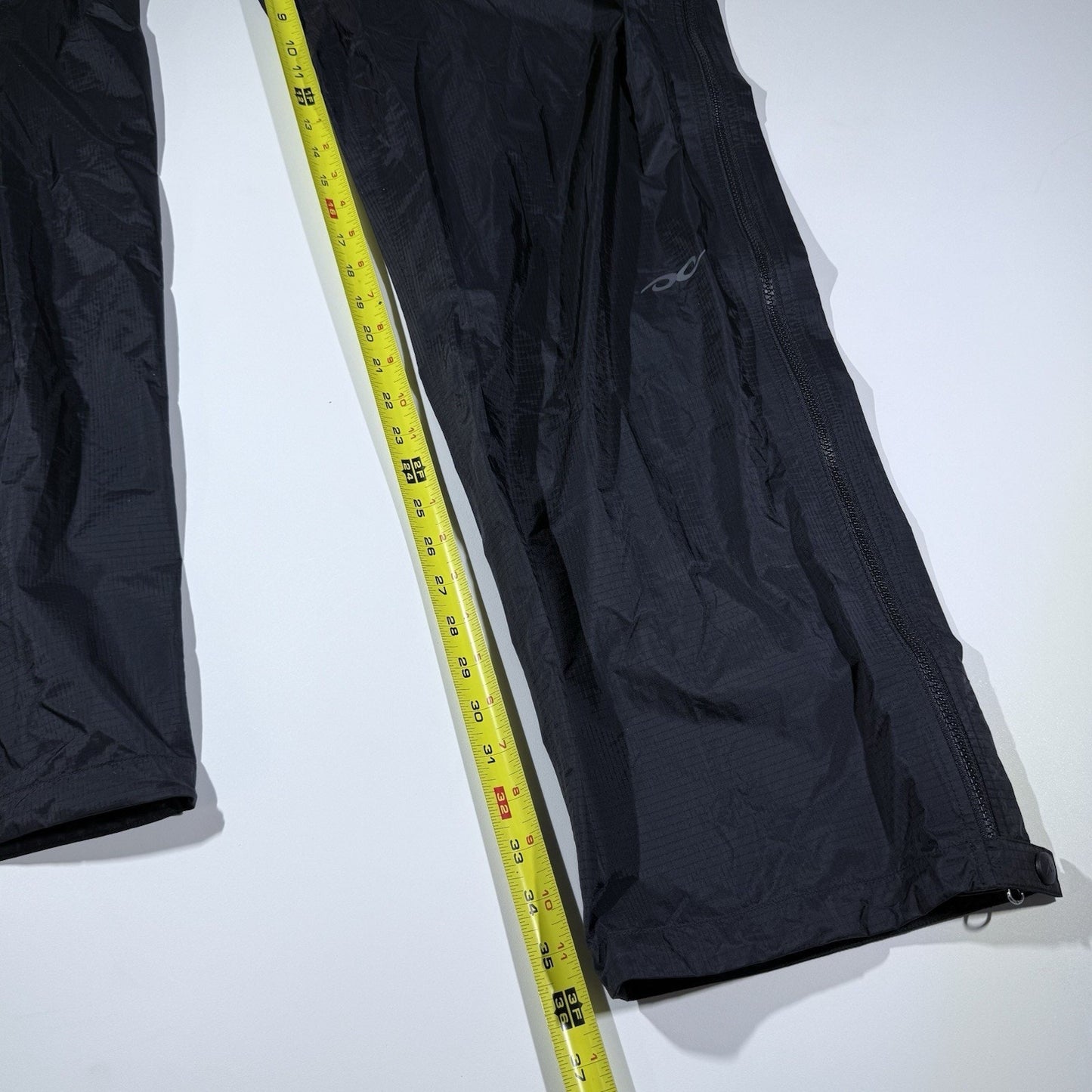 Marmot NanoPro Men's PreCip Full Zip Pants Black Waterproof Breathable Size XL