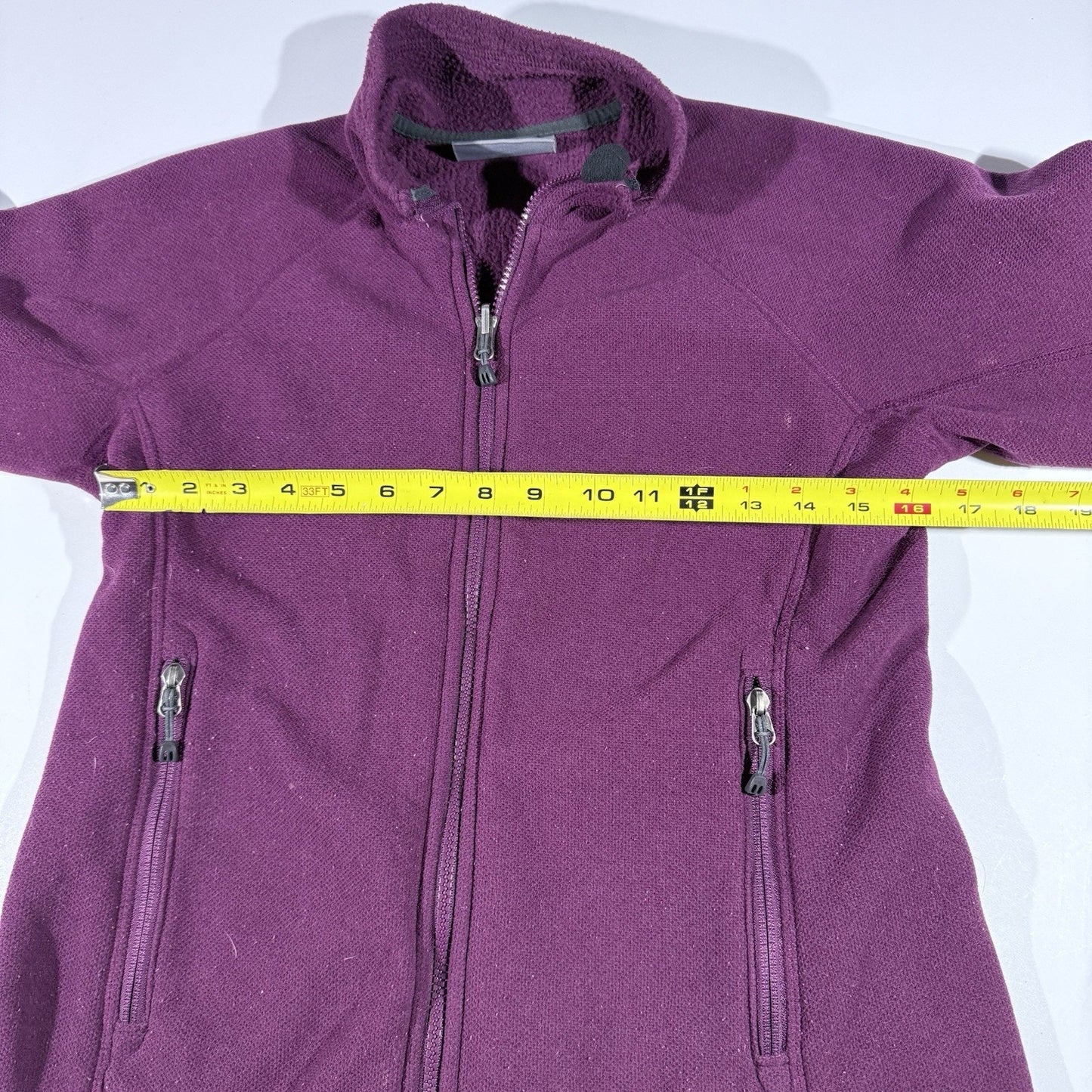 REI Polartec Thermal Pro Women’s Small Fleece Jacket Purple Full Zip Outdoor S