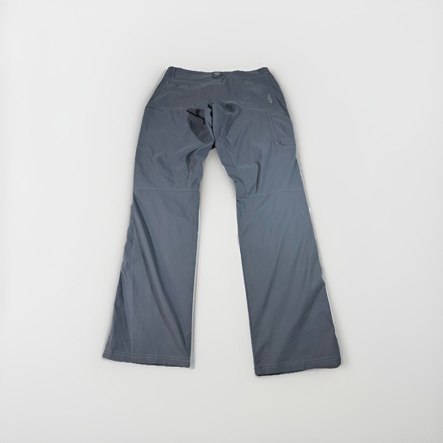 Kuhl Pants Mens 36x34 Blue Renegade Outdoor Hiking Nylon Performance Double Knee
