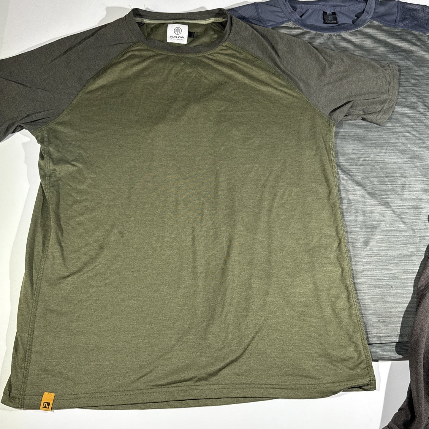 Flylow Mens T-Shirt Lot 3 Pack Size Medium Activewear Outdoor Hiking MTB