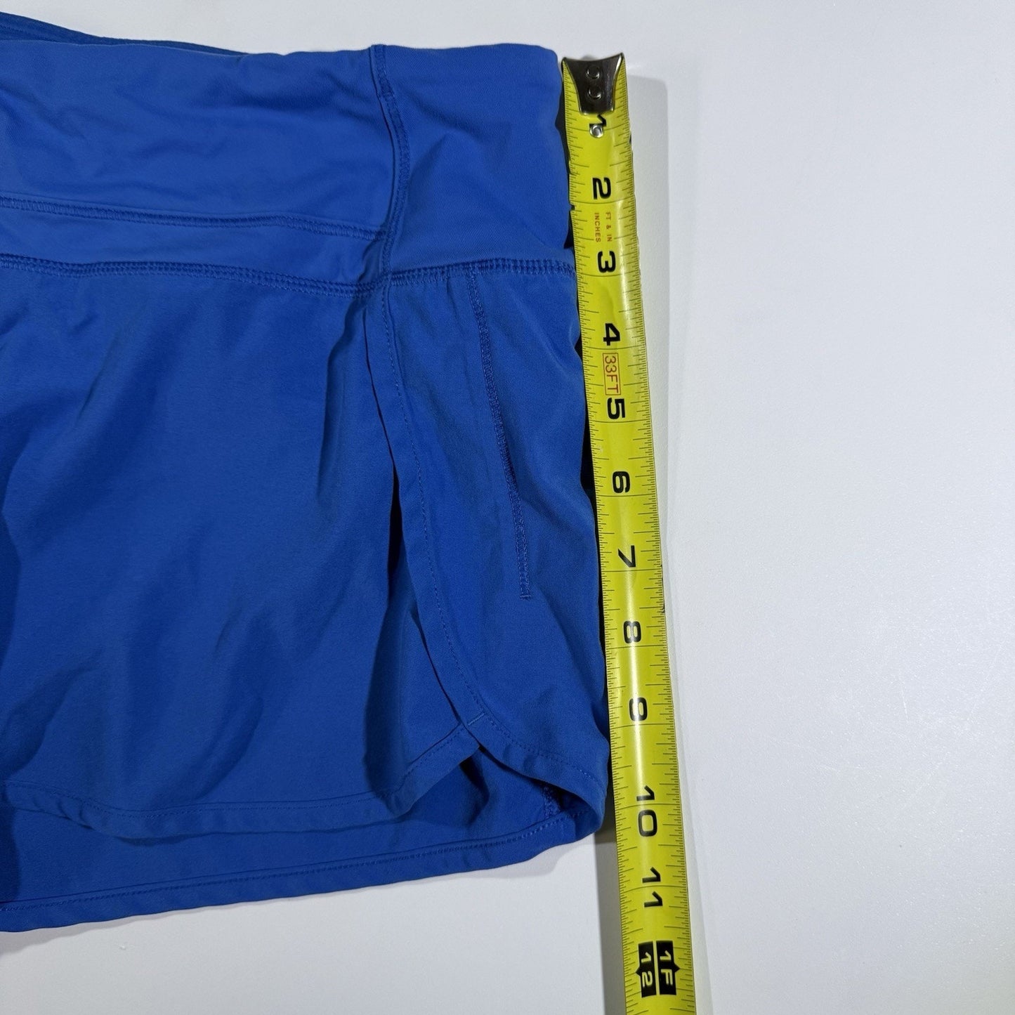 Lululemon Women’s Hotty Hot Shorts Blue Size 4 – 3” Inseam Running Athletic