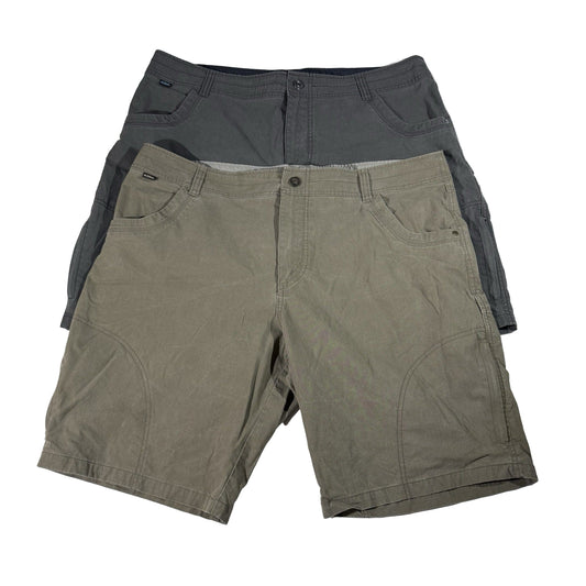 KUHL Men’s Radikl Shorts Lot 2 Pair Size 40 Khaki & Dark Gray Hiking Outdoor