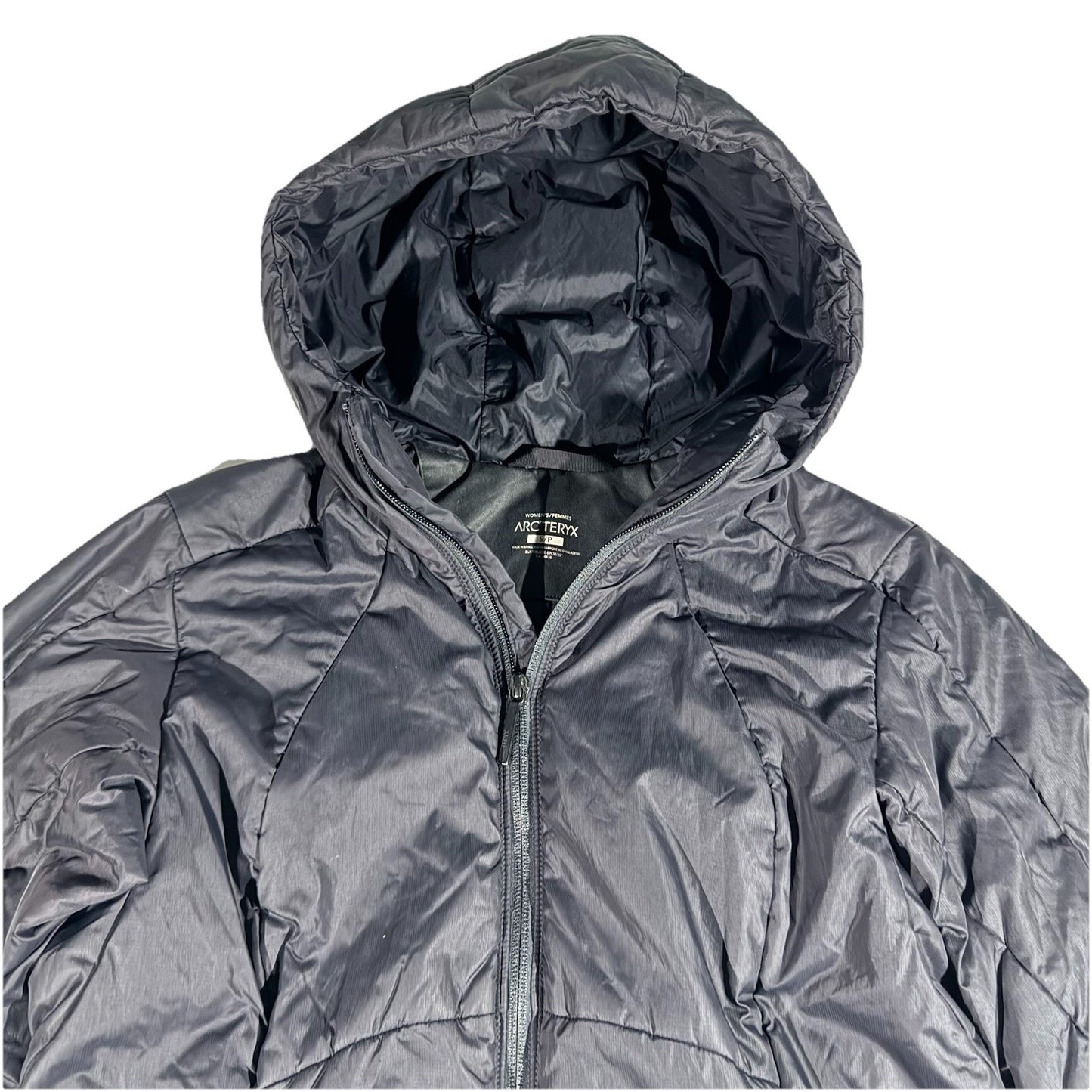 Arc’teryx Jacket Womens Size Small Long Black Puffer Coat Warm Long Sleeve