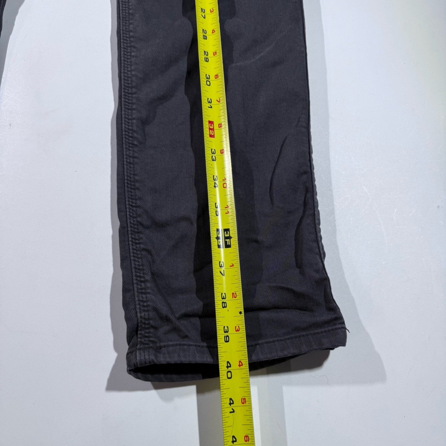 DUER Pants Mens 36x30 Gray N2X Slim Fit No Sweat Stretch Performance Chino