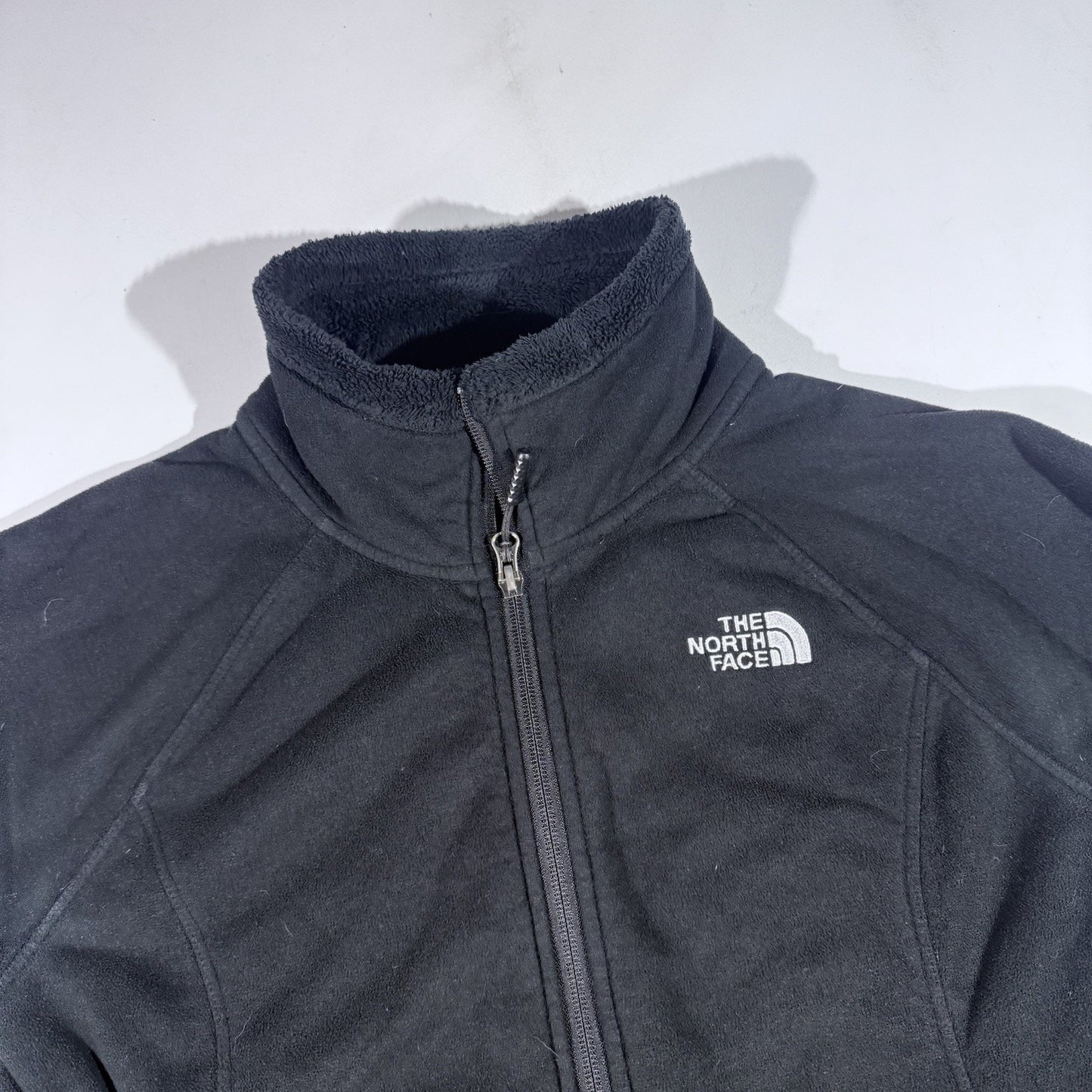 The North Face Osito Fleece Jacket Women’s Small Black Full Zip Soft Plush