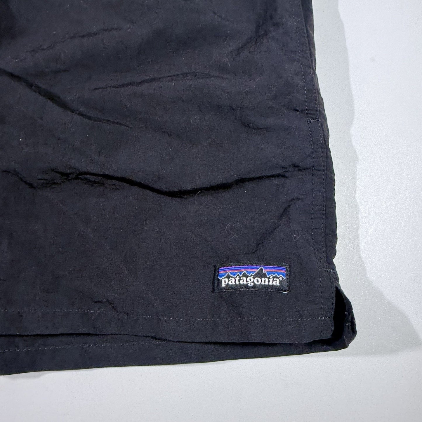 Patagonia Womens Short Baggies Shorts 2” Inseam Lightweight Black Large