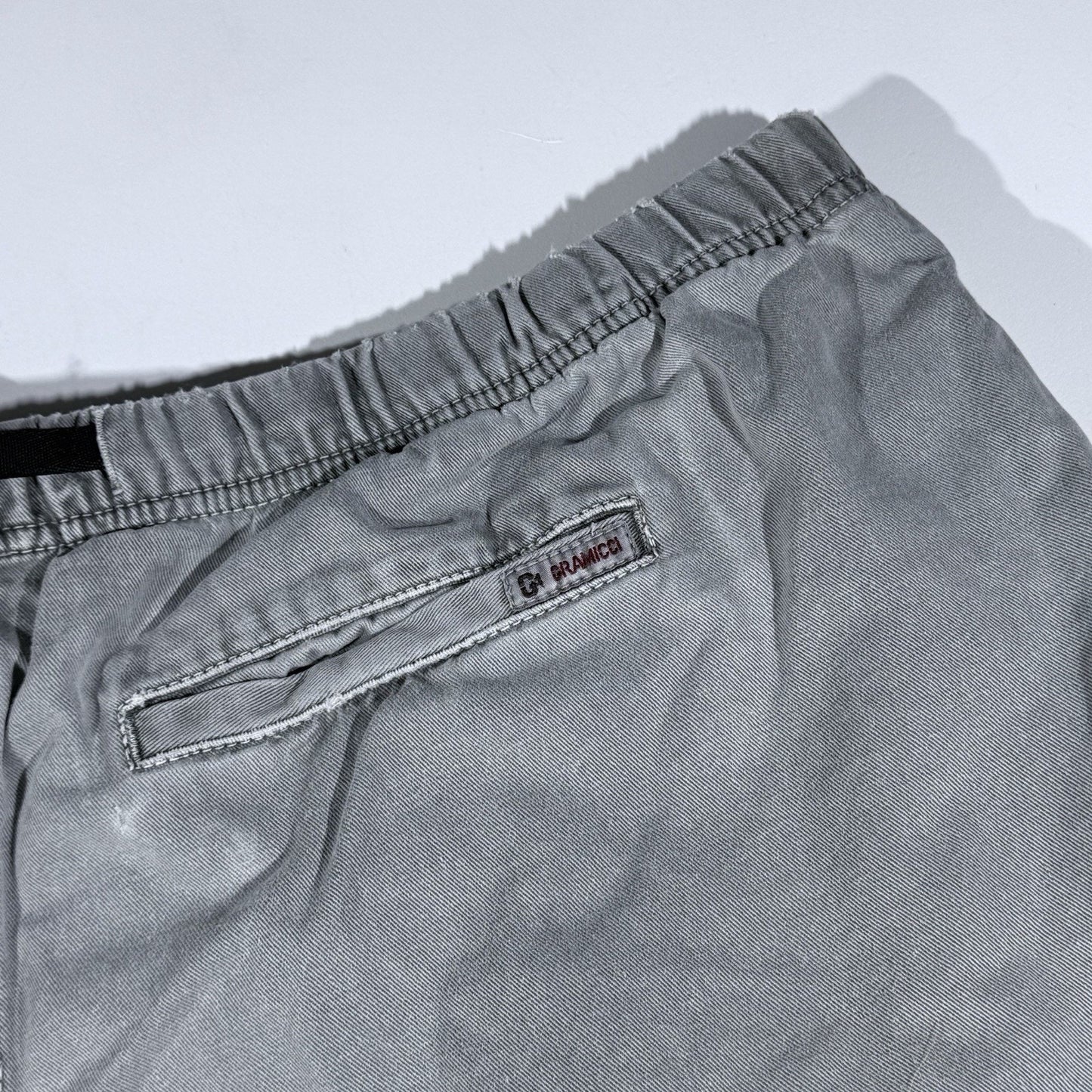 Gramicci G-Shorts Vintage Series Grey Cotton Climbing Shorts Men’s XL