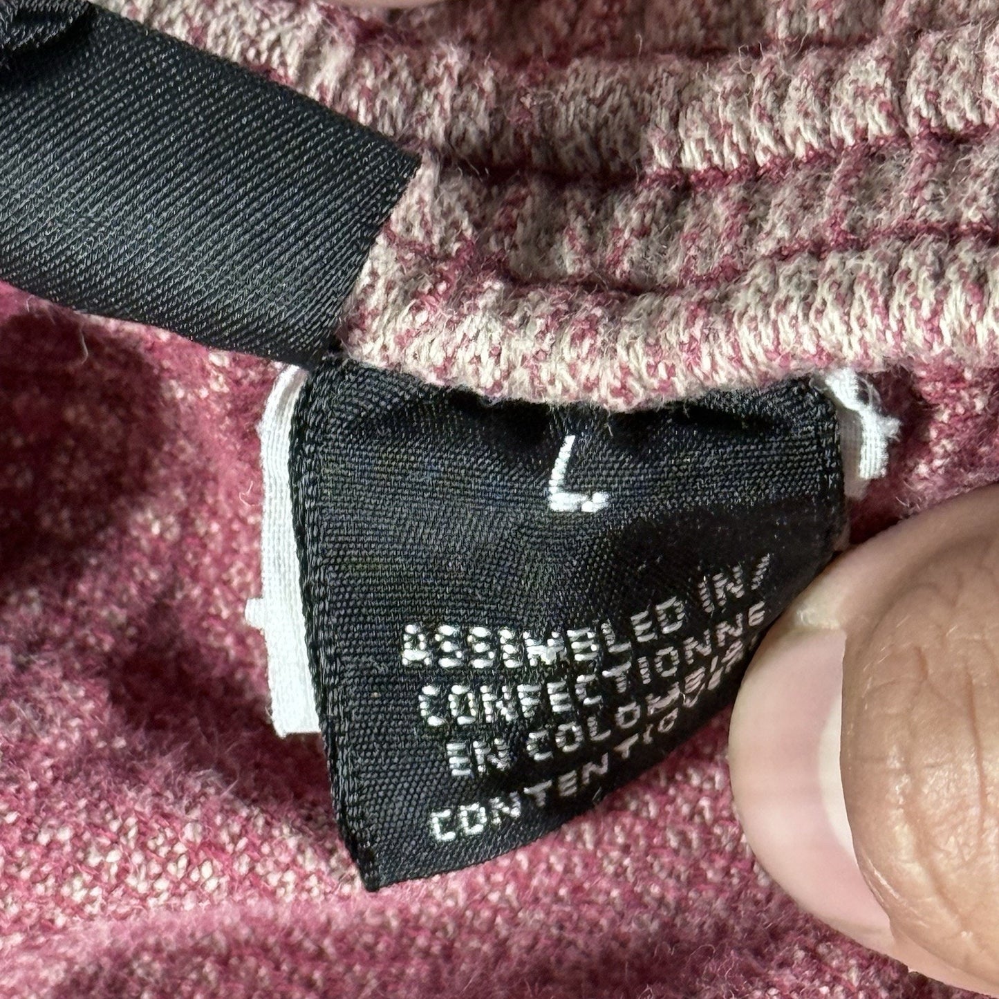 Vintage Patagonia Men’s Large Waffle Weave Cotton Shorts USA Made Mauve Red