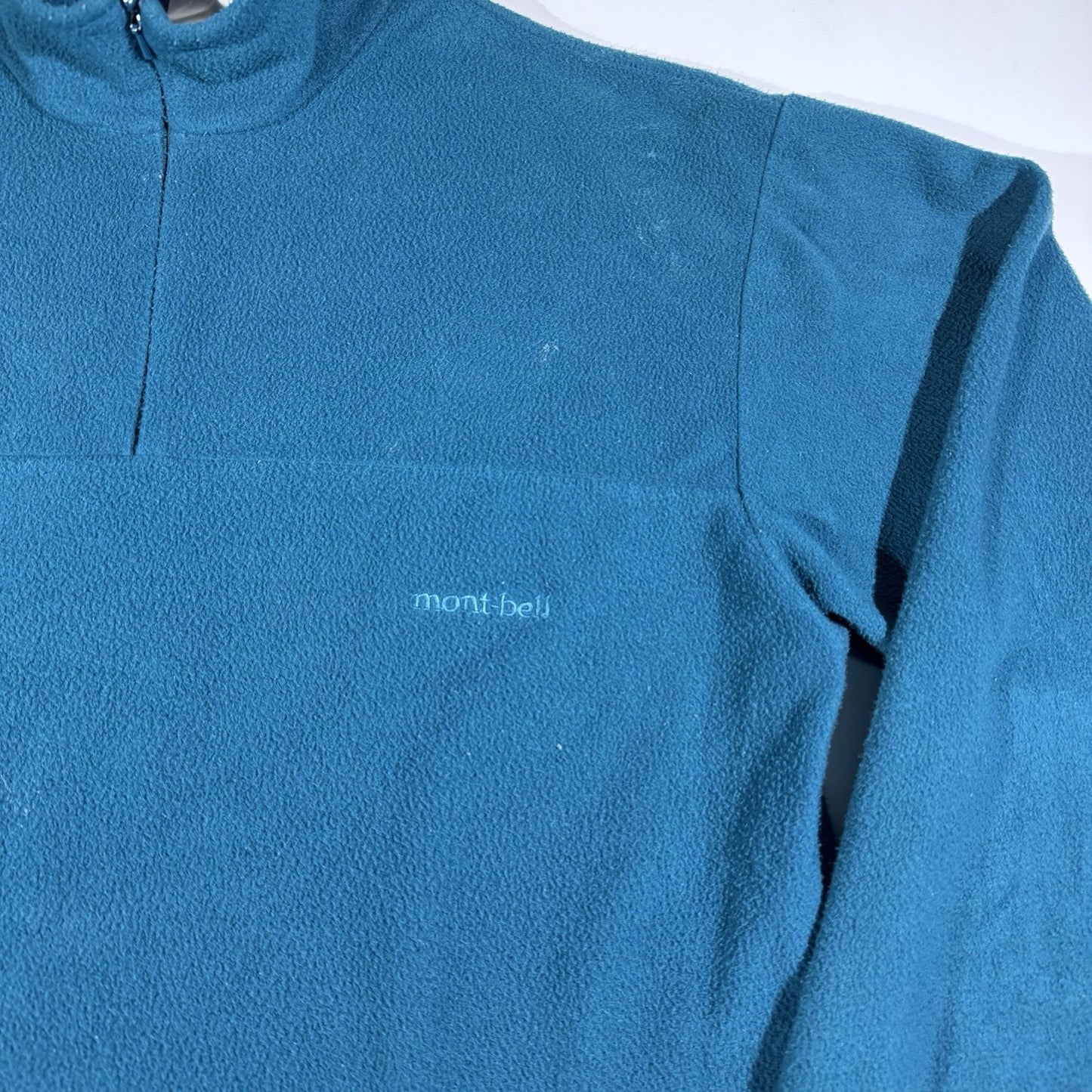 Vintage Mont-Bell Half Zip Fleece Pullover / Made In USA / Men’s Medium