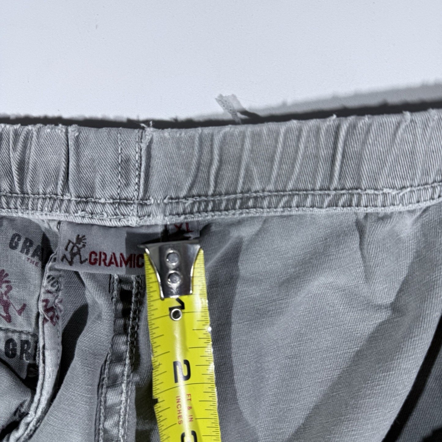 Gramicci G-Shorts Vintage Series Grey Cotton Climbing Shorts Men’s XL