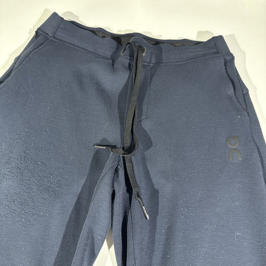 On Running Men’s Sweat Pants Small Navy Blue Athletic Joggers Swiss Engineering
