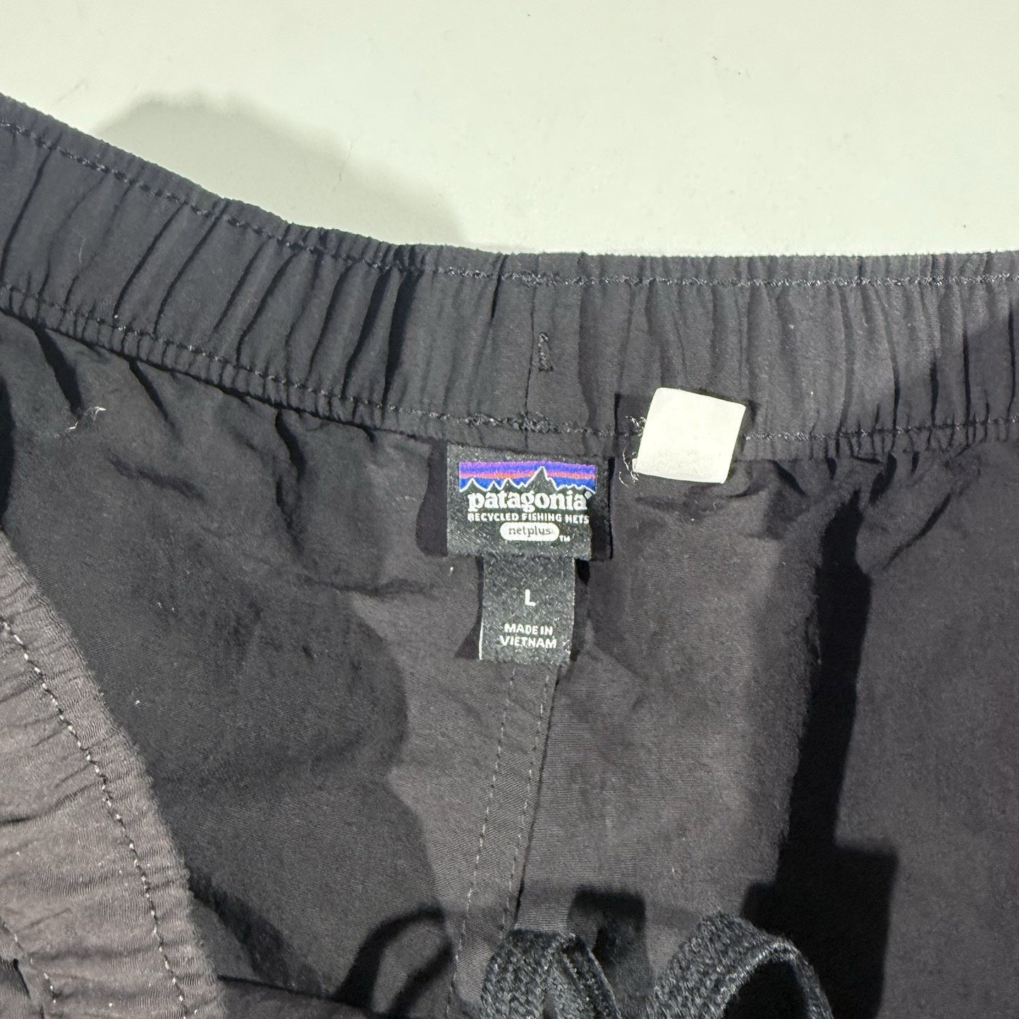 Patagonia Womens Short Baggies Shorts 2” Inseam Lightweight Black Large