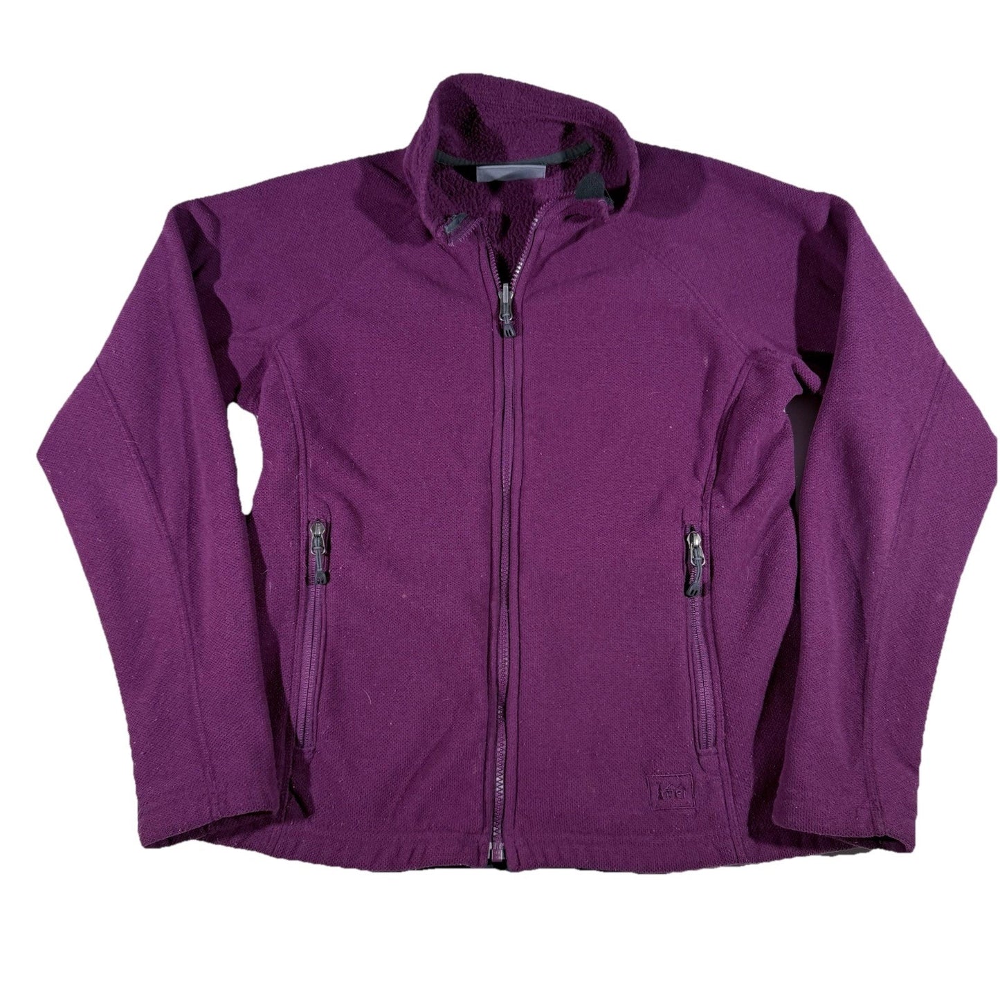 REI Polartec Thermal Pro Women’s Small Fleece Jacket Purple Full Zip Outdoor S