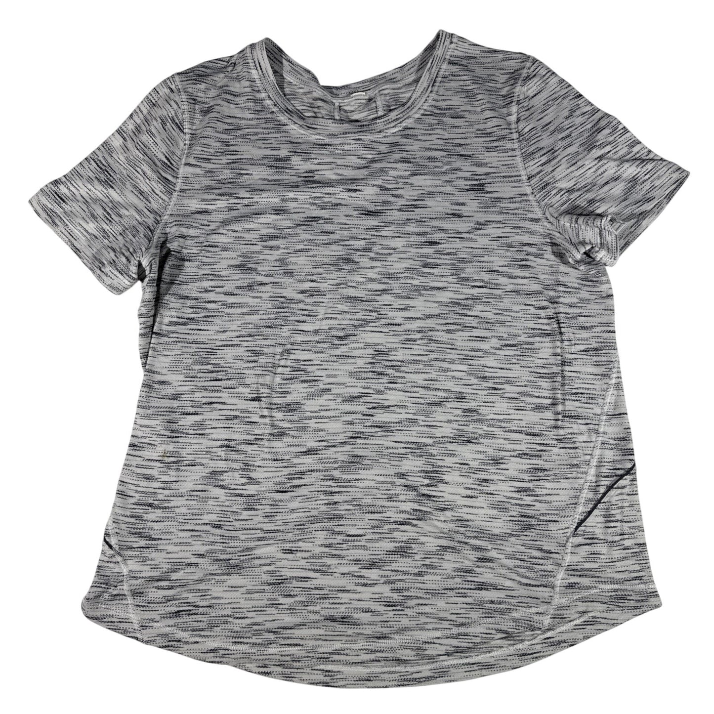 Lululemon Swiftly Tech Short Sleeve 2.0 Gray Heather Seamless Running Shirt Sz 6