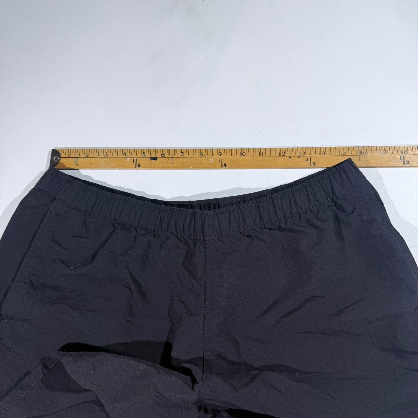 Patagonia Womens Short Baggies Shorts 2” Inseam Lightweight Black Large