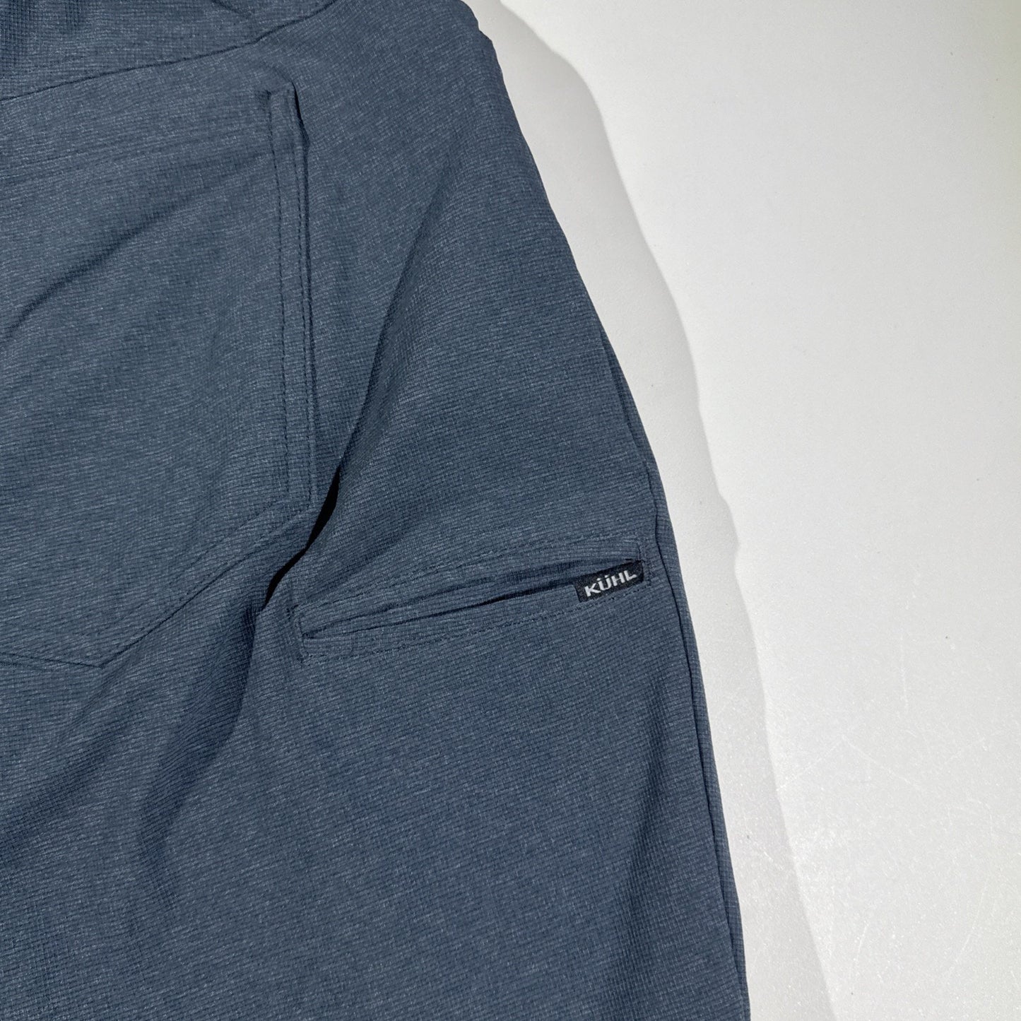 Kuhl Mens Deceptr Tech Pants 40x32 Navy Blue Outdoor Hiking Casual Ripstop￼