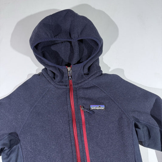 Patagonia Performance Better Sweater Fleece Jacket Men’s XS Navy Red Full Zip